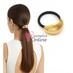 Inel pentru prins parul din metal model DMX01TT Auriu